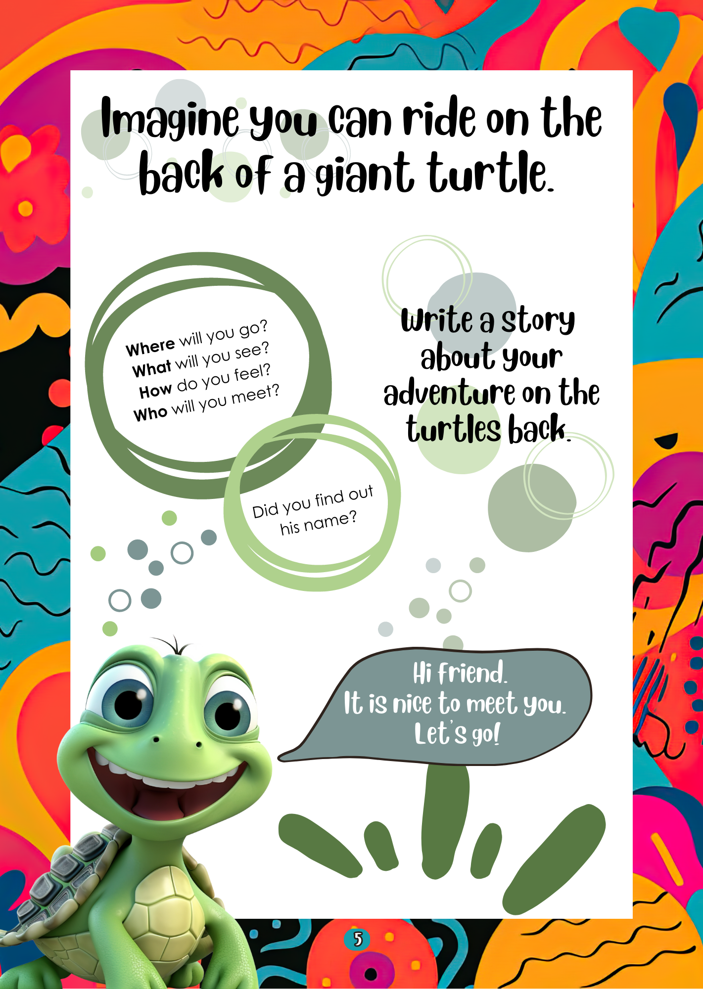 Spotted Genius Where learning is a walk in the park Interior Example of Creative Writing Prompts.