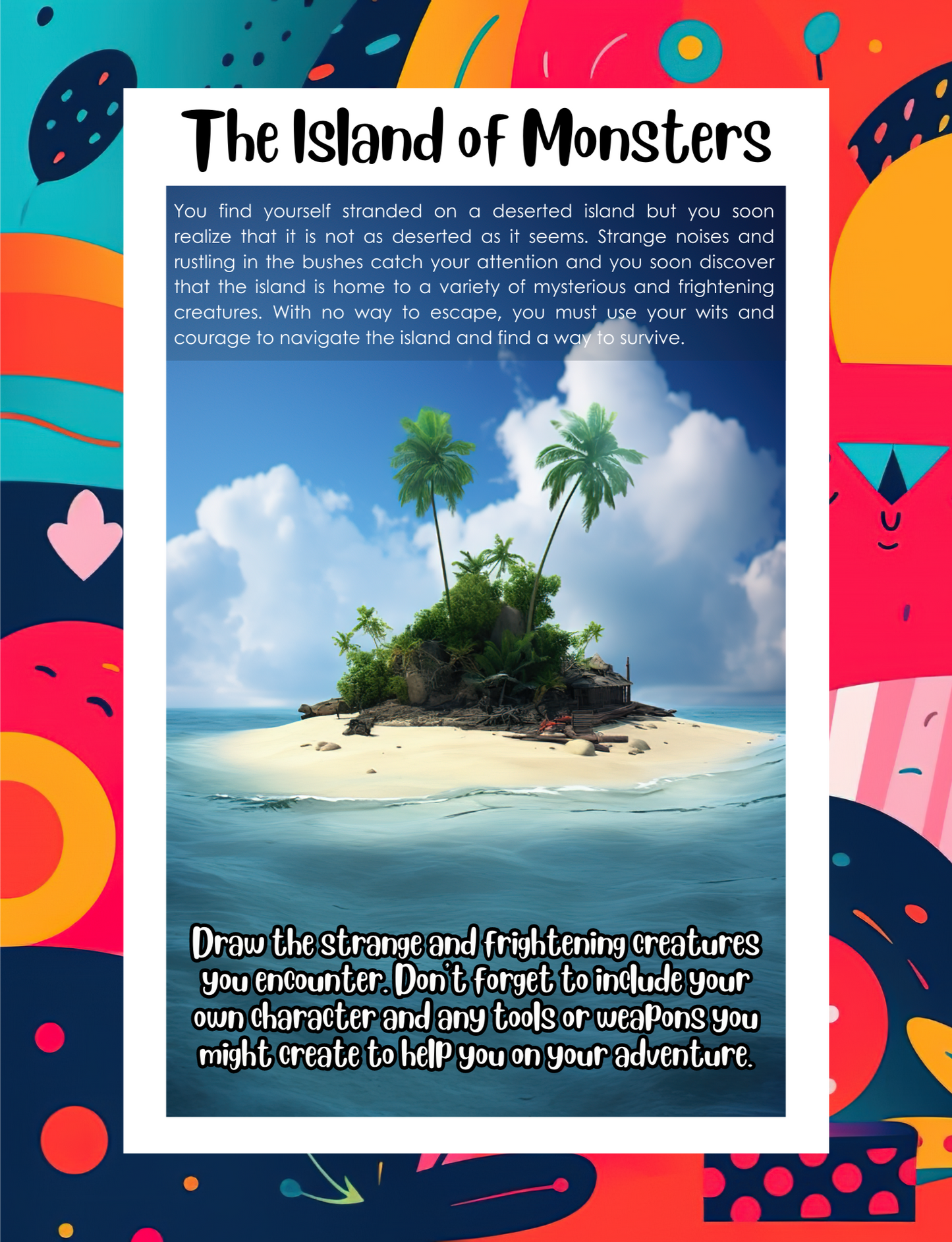 The Creative Explorer: Drawing Prompt Book 1